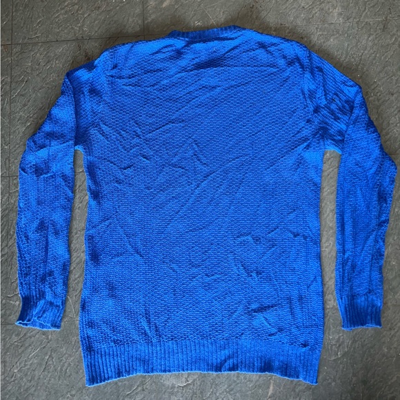 Gorgeous Color Royal Blue Sweater - Picture 3 of 4